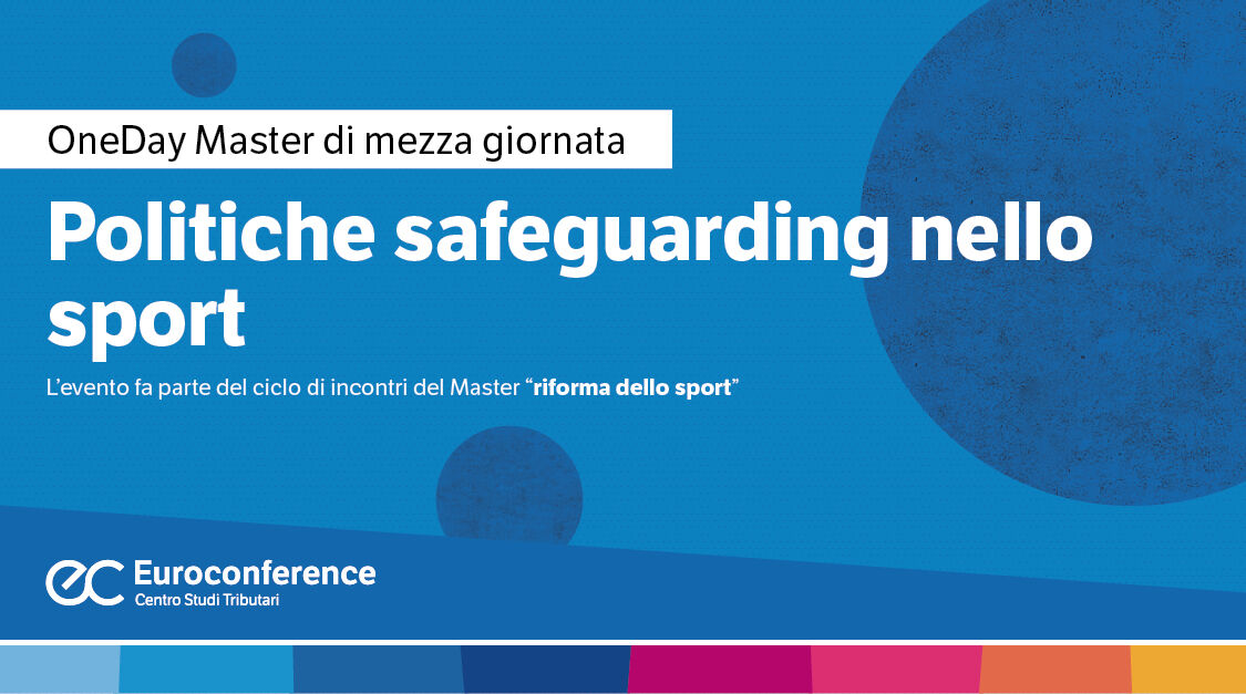 Immagine Politiche safeguarding nello sport | Euroconference